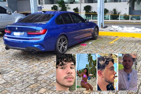 Dois homens s�o indiciados pela morte de quatro jovens dentro de BMW estacionada em BC