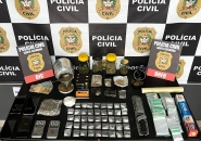 Polícia Civil de Gaspar ajuda em operação contra traficantes e fornecedores de drogas em Blumenau