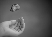 Homem joga pedras na janela do vizinho e no carro da pol�cia e acaba preso em Brusque