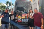 Sicoob e CDL de Ilhota arrecadam donativos para enviar ao RS; ponto de coleta  o Jotaka Supermercados
