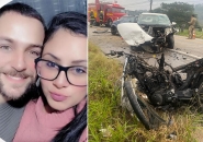 Casal que morreu em grave acidente na Jorge Lacerda ser� sepultado em SP e Ilhota