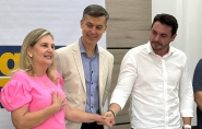 Ivete Hammes  pr-candidata a vice-prefeita de Gaspar com Marcelo Brick pelo grupo PP, MDB e PSD