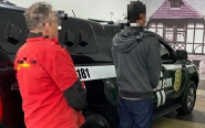Pol�cia prende em Gaspar duas pessoas por associa��o criminosa e estupro de vulner�vel