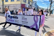 Gaspar vai ter caminhada pelo fim da violncia contra a mulher