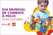 Rotaract e Interact de Gaspar promovem 'Roda de Brincar' com foco na conscientizao sobre a poliomielite