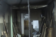 Estufa de defumao pega fogo no Belchior, em Gaspar