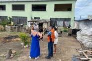 Aps vistoria, prefeitura de Gaspar quer interditar prdio da antiga Turbina e realocar moradora de rua