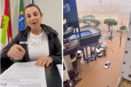 Balnerio Cambori decreta situao de emergncia devido s chuvas
