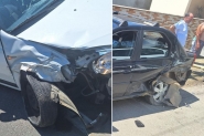 Motorista tenta fazer retorno e colide contra carro estacionado na Jorge Lacerda, em Ilhota