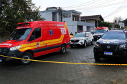 Criana de oito anos viu vtima de feminicdio em Gaspar sendo esganada, aponta Polcia Civil