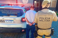 Em menos de 10h, PM prende homem que esfaqueou companheira e enteado na Margem Esquerda, em Gaspar
