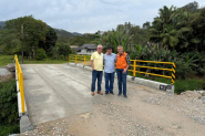 Prefeitura de Gaspar inaugura ponte que d� acesso ao Clube de Bocha Belchior