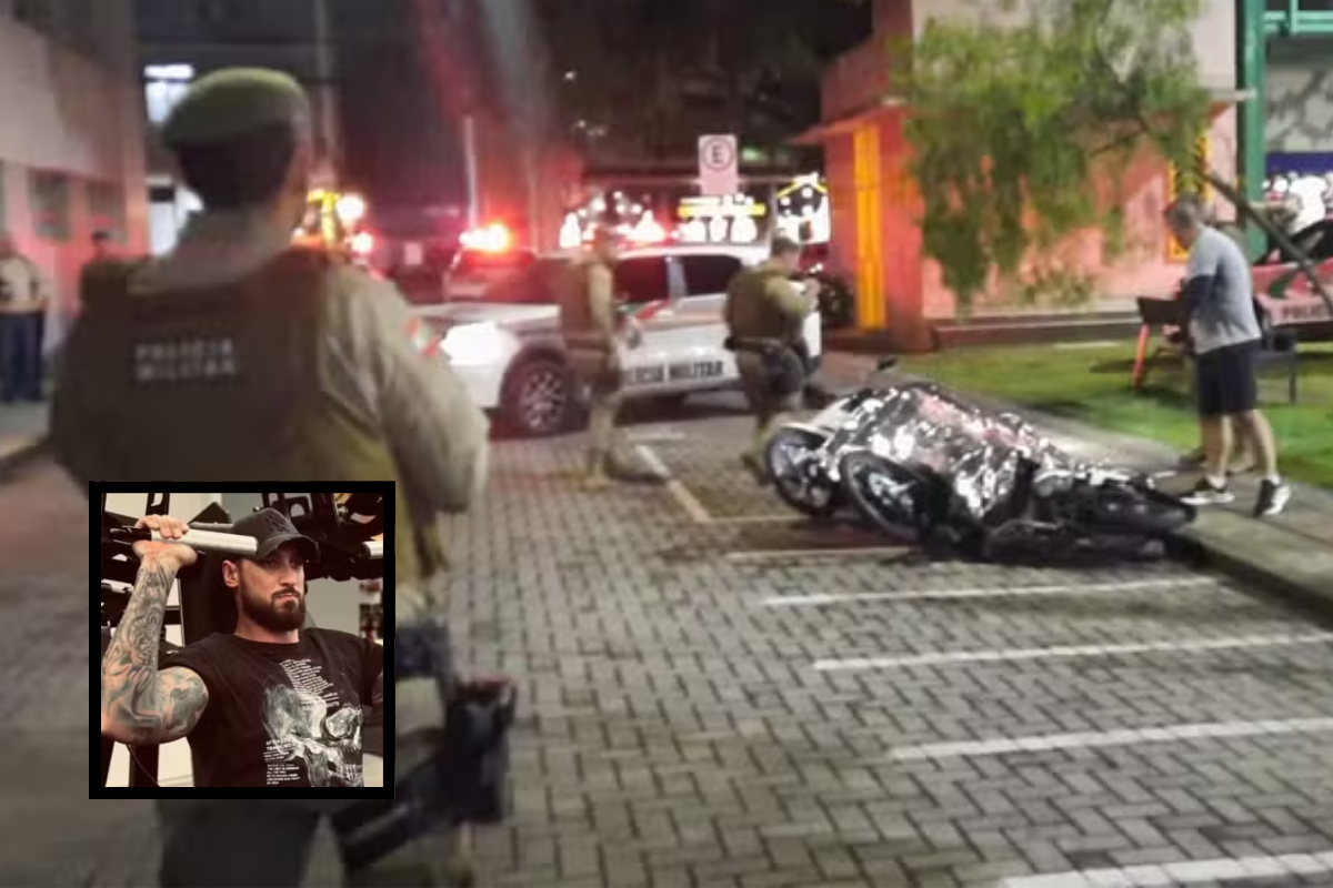 Personal é assassinado a tiros na saída de academia em Itajaí; ex-companheira é suspeita
