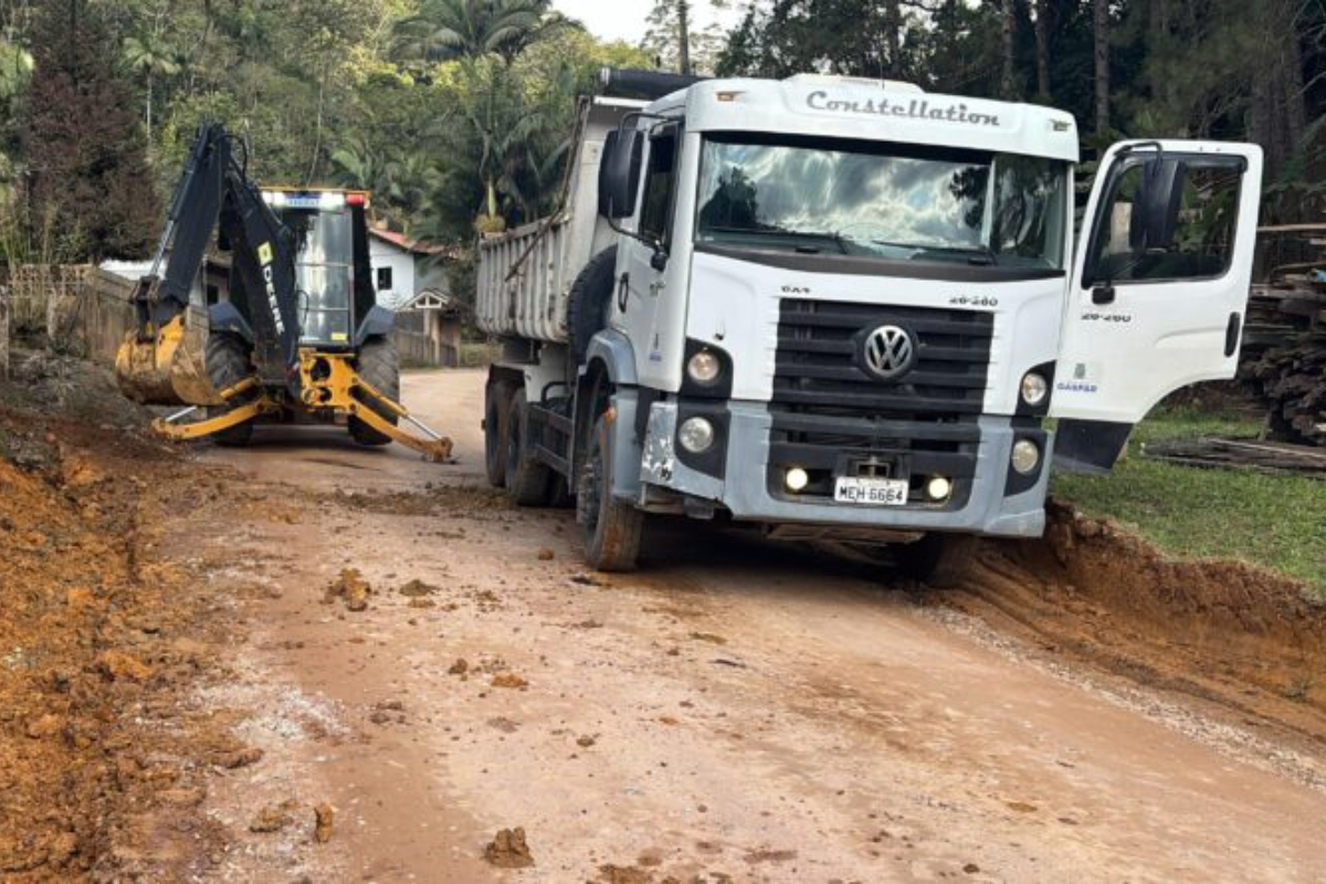 Veja o cronograma da Secretaria de Obras de Gaspar para a última semana de novembro