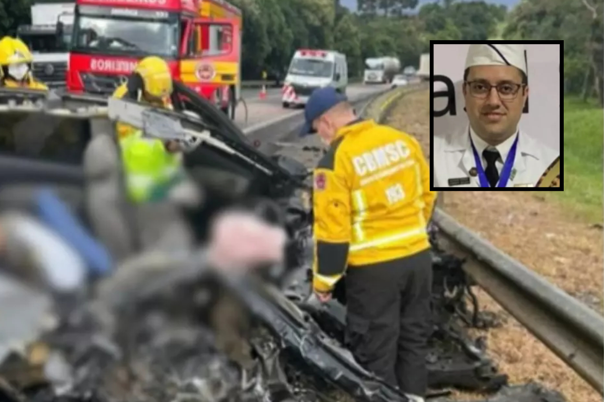 Empresário catarinense morre em grave acidente de trânsito