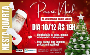 Comunidade Santa Clara, Associao de Moradores e Viacredi promovem ao de Natal no Poo Grande, em Gaspar