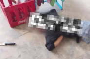 Homem invade mercado com faca e � morto a tiros em Ilhota