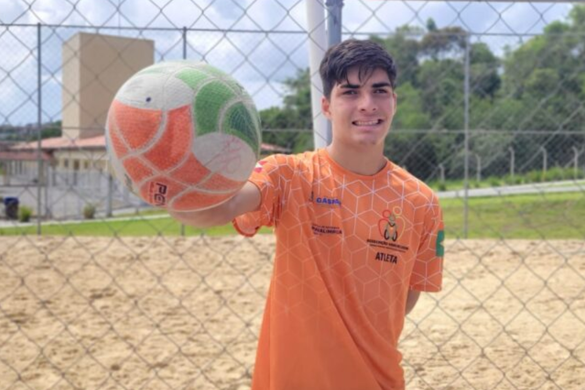 Atleta de Gaspar � convocado para Camping Escolar Paral�mpico nacional