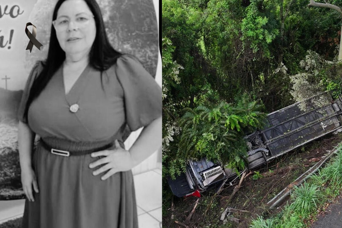 Gasparense est� entre as v�timas fatais de queda de �nibus em ribanceira no Alto Vale