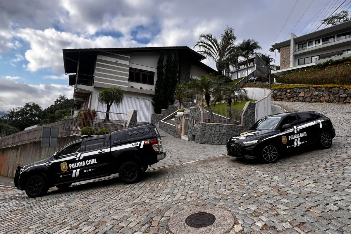 Pol�cia Civil investiga casal suspeito de aplicar golpe milion�rio em Blumenau