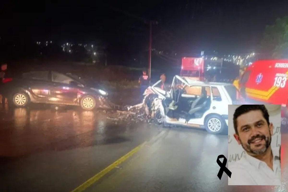 Colis�o frontal mata homem de 44 anos na BR-470, em Pouso Redondo