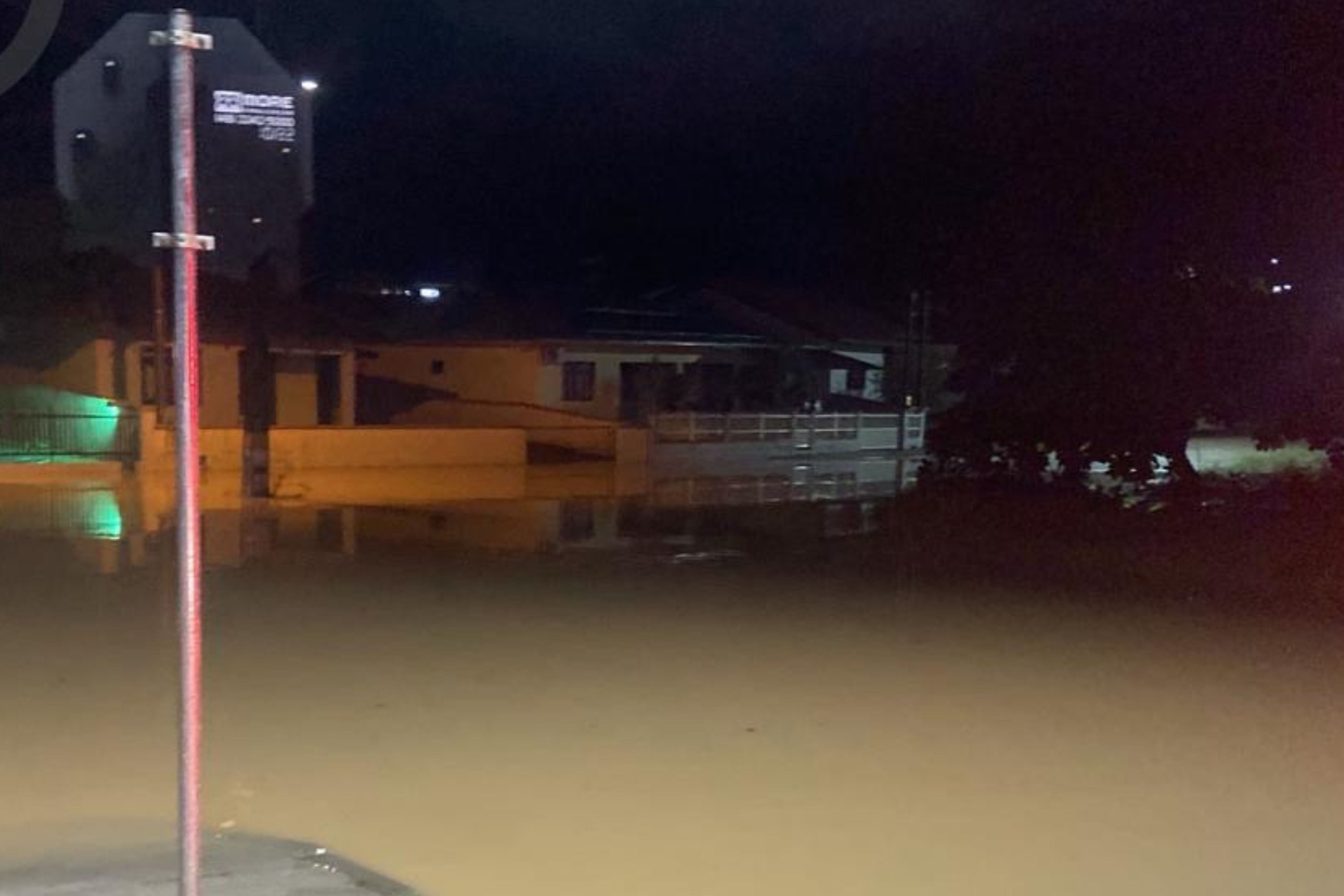 Gaspar deve ser atingida por novos temporais entre a tarde de ter�a e madrugada de quarta