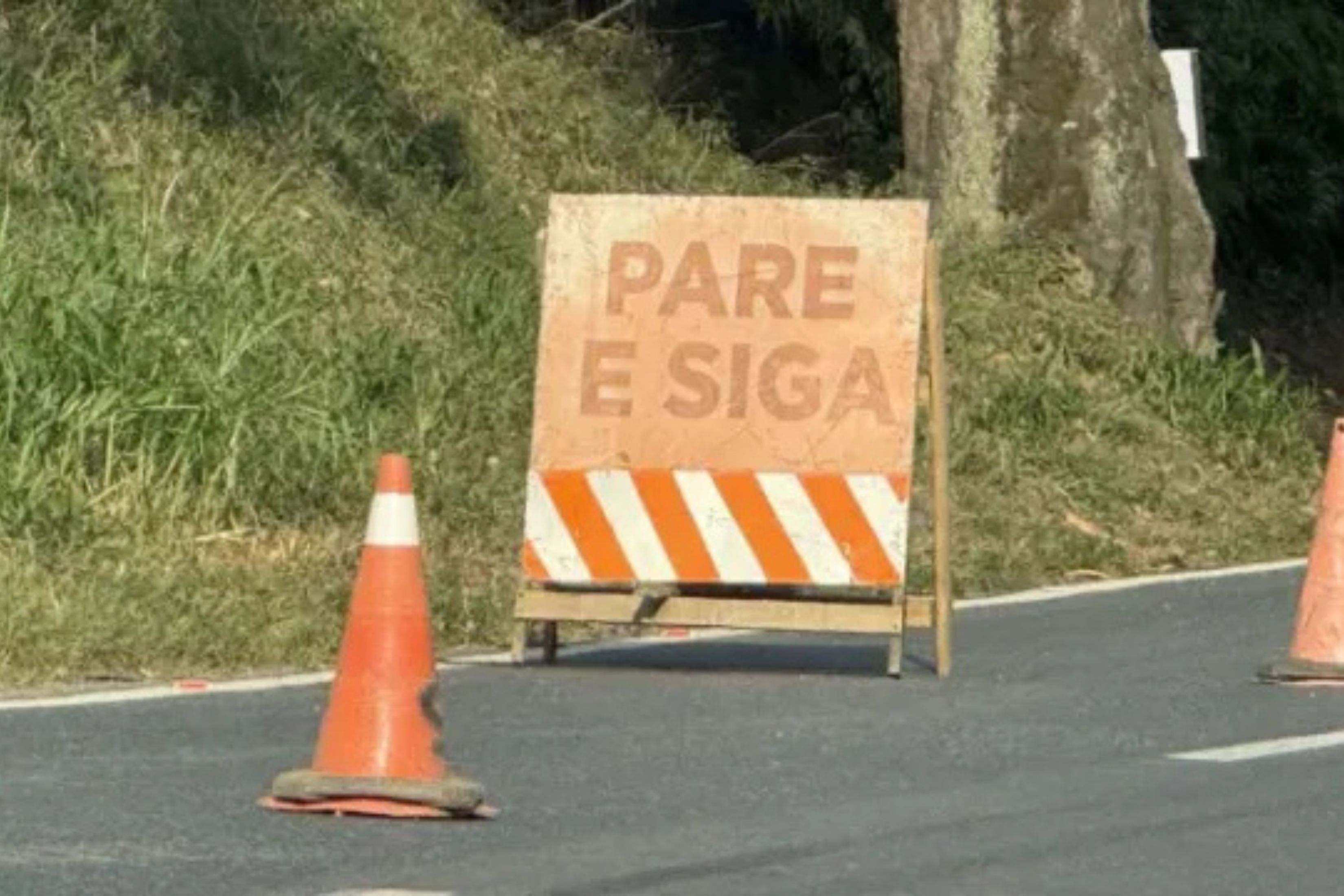 BR em Blumenau est� em 'siga e pare' at� sexta-feira