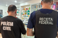 Eletr�nicos e mercadorias com ind�cios de falsifica��o s�o apreendidos em Gaspar