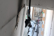 Sobrecarga el�trica causada por chuveiro provoca inc�ndio em casa em Ilhota