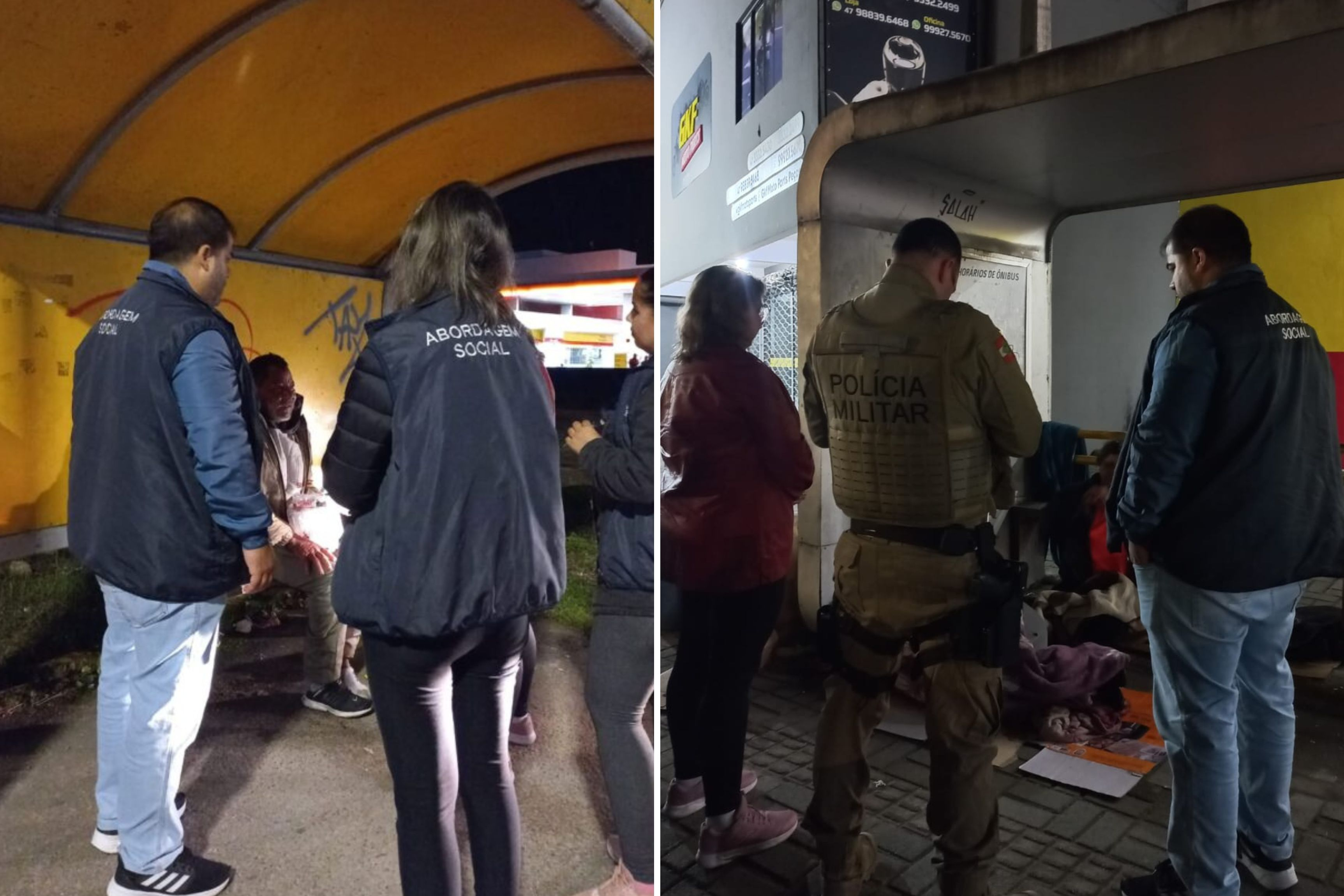 Gaspar intensifica abordagens sociais no per�odo noturno