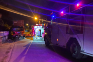 Colis�o entre motos deixa mulher ferida no bairro Pedra de Amolar, em Ilhota