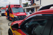 Populares agem r�pido e conseguem salvar crian�a engasgada no Bela Vista, em Gaspar