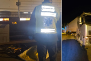 Idoso morre em grav�ssimo acidente entre caminh�o e bicicleta em Blumenau