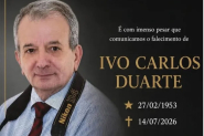 Samae de Gaspar emite nota de pesar pelo falecimento de Ivo Duarte: 