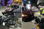 Colis�o frontal deixa piloto de moto ferido no Gaspar Grande
