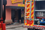 Princ�pio de inc�ndio atinge restaurante no Centro de Gaspar