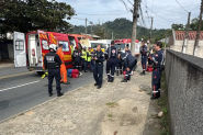 Motociclista colide contra poste e morre em Blumenau