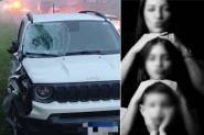 Irm�os mortos em atropelamento na BR-470, no Alto Vale, estavam a caminho da escola