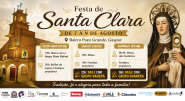 Po�o Grande celebra padroeira Santa Clara de sexta a domingo