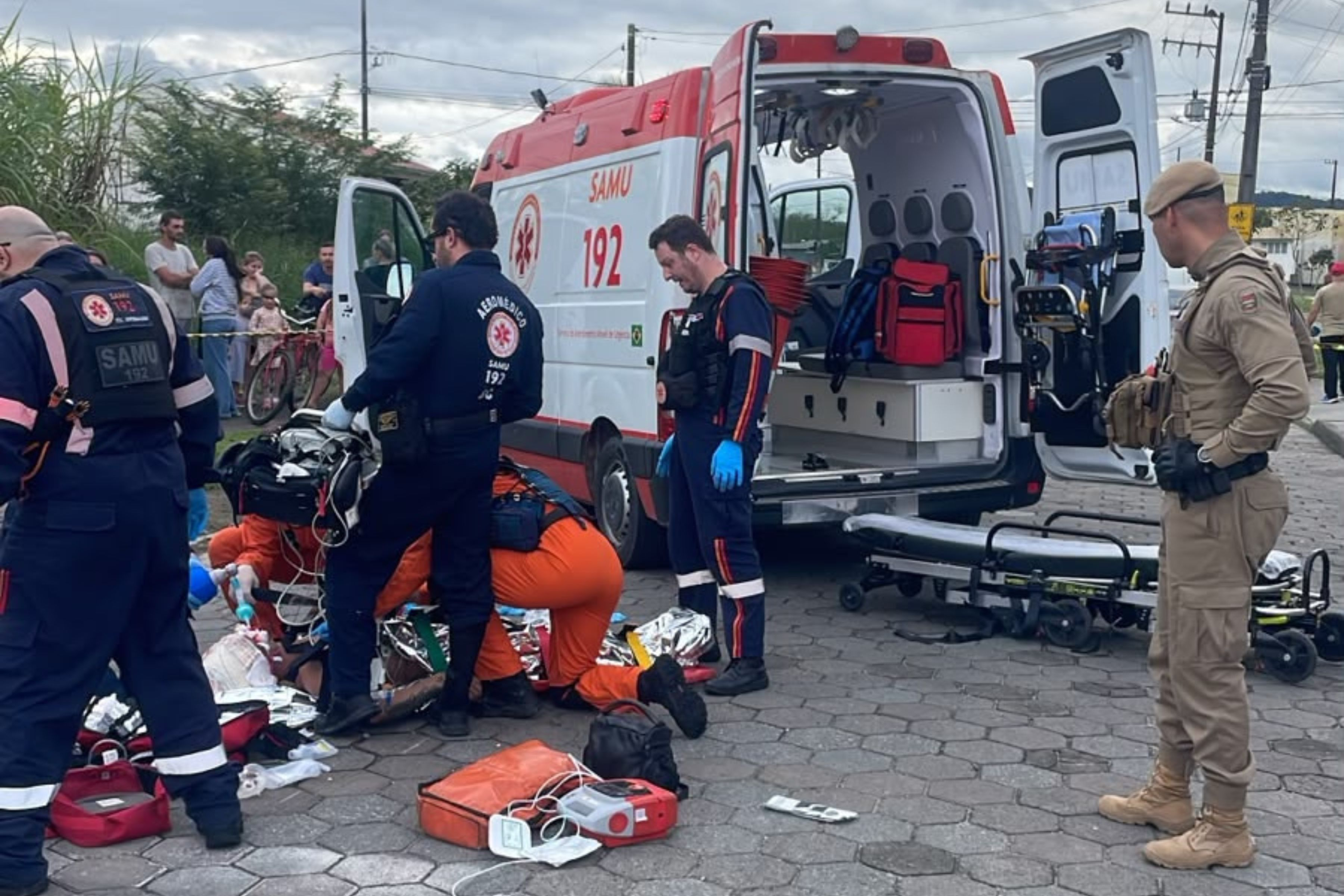Briga por d�vida de R$800 termina com homem morto com tiro na cabe�a em Gaspar