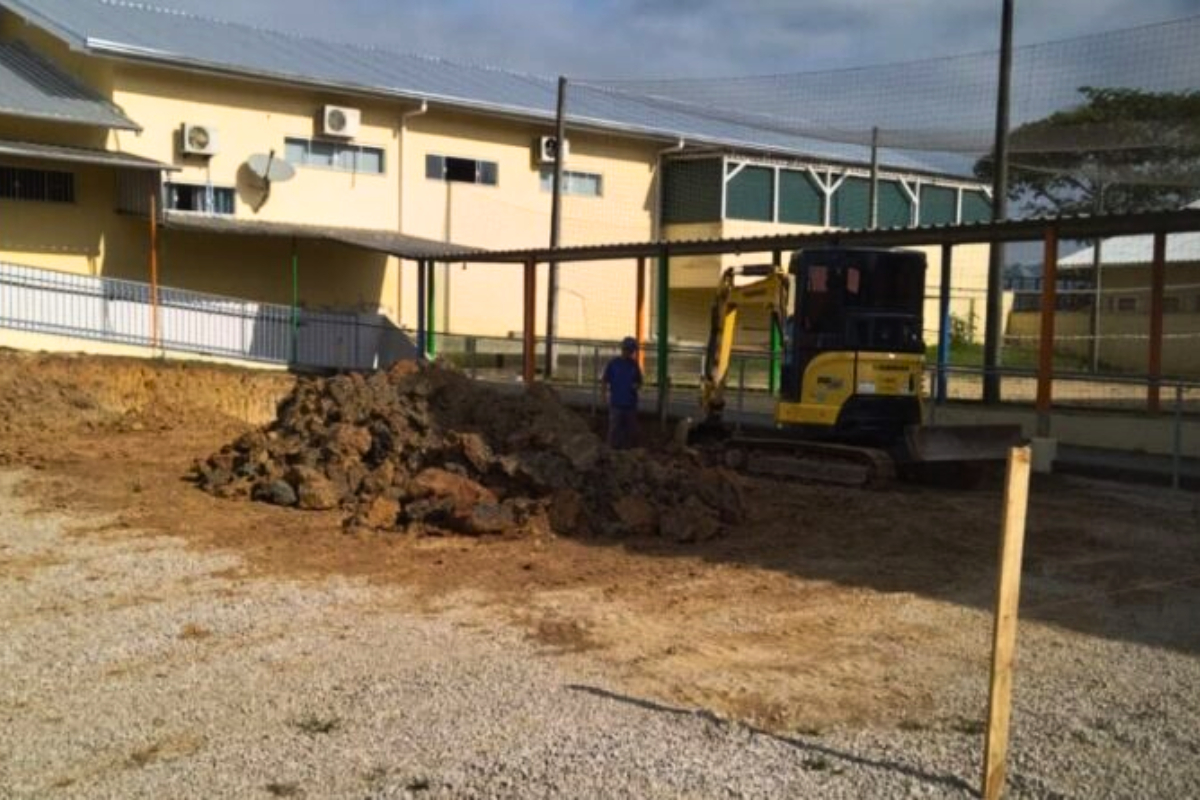 Prefeitura inicia construção de 17 salas modulares em quatro escolas de Gaspar