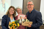 TV Gaspar lan�a revista e homenageia pesquisadora Leda Baptista