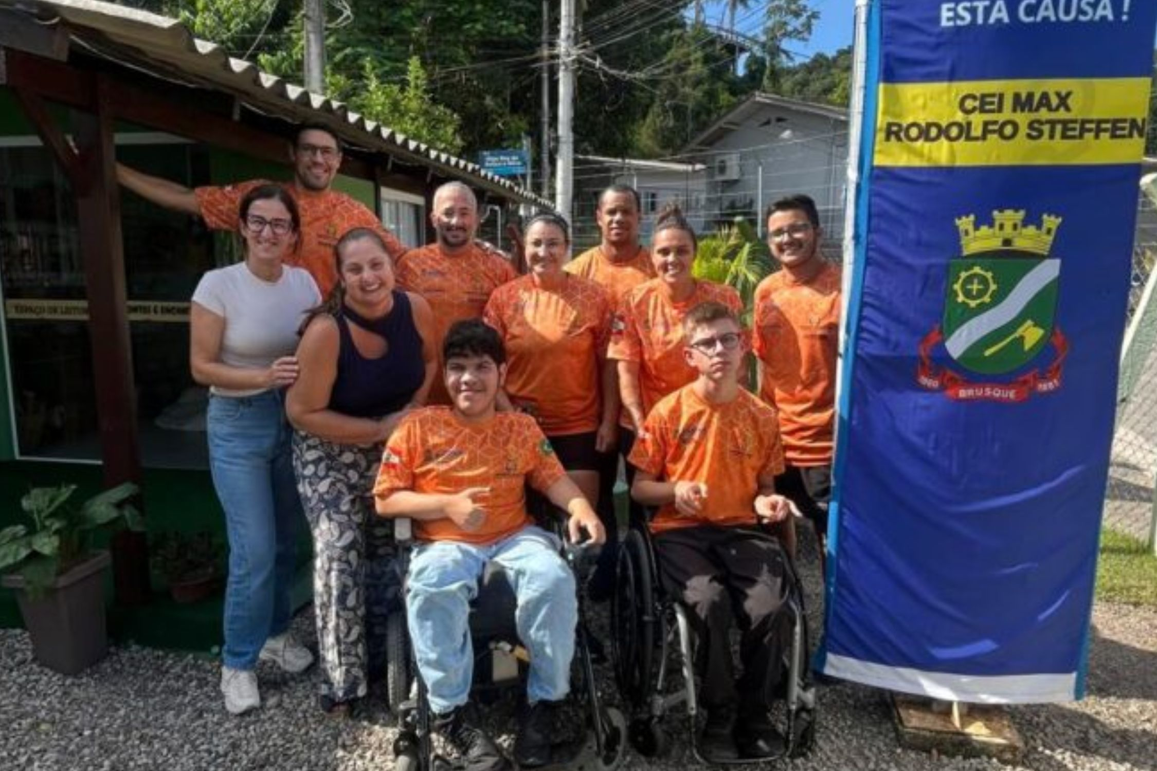 Gaspar recebe pela primeira vez o Festival Paral�mpico Loterias Caixa