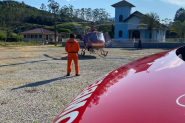 Idosa � encontrada inconsciente em banheiro de casa no Ba�, em Ilhota