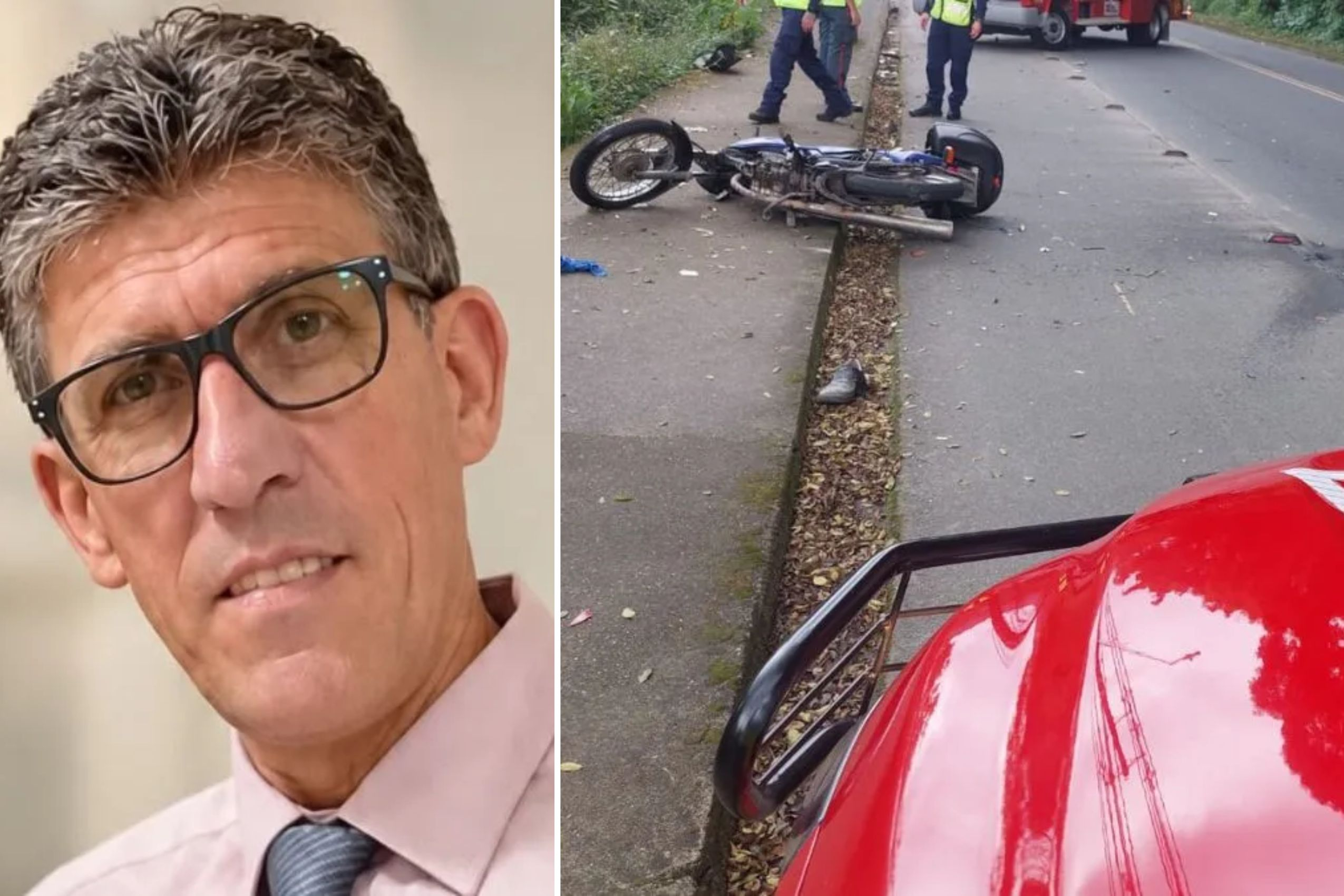 Quem era o motociclista que morreu em acidente no bairro Garcia, em Blumenau